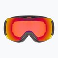 UVEX Downhill 2100 CV S2 lyžiarske okuliare čierne lesklé/zrkadlové oranžové/colorvision orange 6