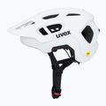 Detská cyklistická prilba UVEX React MIPS Jr white matt 3