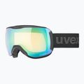 Lyžiarske okuliare UVEX Downhill 2100 V black matt/mirror green clear