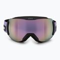 Lyžiarske okuliare UVEX Downhill 2100 CV black matt/mirror lavender green 2