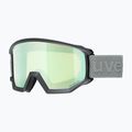 Lyžiarske okuliare UVEX Athletic CV black matt/mirror opal colorvision yellow