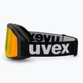 Lyžiarske okuliare UVEX Gravity FM black matt/mirror red orange clear 4