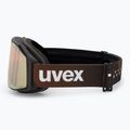 Lyžiarske okuliare UVEX Gravity FM black matt/mirror gold orange clear 4