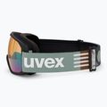 Lyžiarske okuliare UVEX Xcitd CV black matt/mirror opal yellow 4