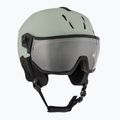 Lyžiarska prilba UVEX Instinct Visor oxid green matt/mirror silver/smoke