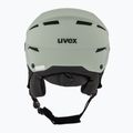 Lyžiarska prilba UVEX Instinct Visor oxid green matt/mirror silver/smoke 4