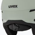 Lyžiarska prilba UVEX Instinct Visor oxid green matt/mirror silver/smoke 8