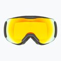 Lyžiarske okuliare UVEX Downhill 2100 CV black matt/mirror orange yellow 2