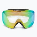 Lyžiarske okuliare UVEX Evidnt Attract V + puzdro black matt/mirror green clear/yellow 3