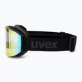 Lyžiarske okuliare UVEX Evidnt Attract S V + case black matt/mirror rainbow clear 5