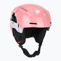 Detská lyžiarska prilba UVEX Viti Set + gogle Speedy Pre pink penguin/lasergold lite