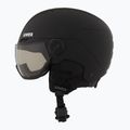 Lyžiarska prilba UVEX Wanted Visor Pro V black matte 3