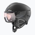 Lyžiarska prilba UVEX Wanted Visor Pro V black matte