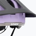 Cyklistická prilba UVEX React MIPS lilac/oak matt 7