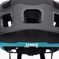 Cyklistická prilba UVEX React black/teal matt 7