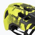 Detská cyklistická prilba UVEX React MIPS Jr lime/black 7