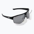 Slnečné okuliare UVEX Axos Set black matt/mirror silver/clear