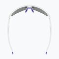 Slnečné okuliare UVEX Axos Set white matt/mirror purple/clear 5