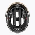 Cyklistická prilba UVEX Stride Visor white matt/litemirror silver 7