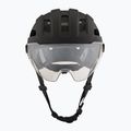 Cyklistická prilba UVEX Stride Visor black matt/litemirror silver 2
