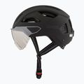 Cyklistická prilba UVEX Stride Visor black matt/litemirror silver 3