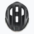 Cyklistická prilba UVEX Stride Visor black matt/litemirror silver 6