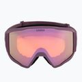 Lyžiarske okuliare UVEX Blast FM plum matt/mirror purple 2