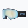 Lyžiarske okuliare UVEX Victorious FM dust blue matt/mirror sapphire 5