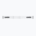 Lyžiarske okuliare UVEX Gravity FM white matt/mirror silver/green/clear 4