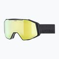 Lyžiarske okuliare UVEX Gravity FM black matt/mirror yellow/orange/clear