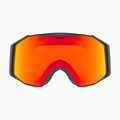 Lyžiarske okuliare UVEX Gravity FM black matt/mirror red/orange/clear 2