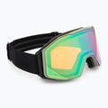 Lyžiarske okuliare UVEX Gravity FM oxide matt green/mirror opal/orange/clear