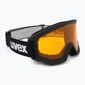 Lyžiarske okuliare UVEX Athletic LGL black matt/yellow/clear