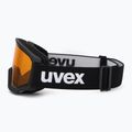Lyžiarske okuliare UVEX Athletic LGL black matt/yellow/clear 4