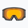 Lyžiarske okuliare UVEX Athletic LGL black matt/yellow/clear 2