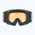 Lyžiarske okuliare UVEX Athletic LGL black matt/yellow/clear 3
