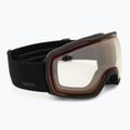 Lyžiarske okuliare UVEX Victorious Pro V black matt/vario red mirror