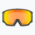 Lyžiarske okuliare UVEX Athletic CV black/mirror red 2