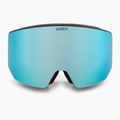Lyžiarske okuliare Uvex Lace Attract FM black matt/mirror ice 3