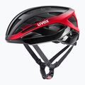 Cyklistická prilba UVEX I-Volute black/red matte