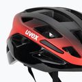Cyklistická prilba UVEX I-Volute black/red matte 7