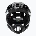 Detská cyklistická prilba UVEX React Fullface Jr black/white matt 2