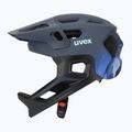 Detská cyklistická prilba UVEX React Fullface Jr dusk blue matt 3