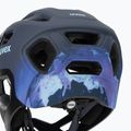 Detská cyklistická prilba UVEX React Fullface Jr dusk blue matt 8