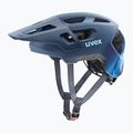 Detská cyklistická prilba UVEX React Fullface Jr dusk blue matt 2