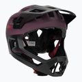 Detská cyklistická prilba UVEX React Fullface Jr cranberry matt