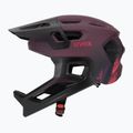Detská cyklistická prilba UVEX React Fullface Jr cranberry matt 3