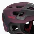Detská cyklistická prilba UVEX React Fullface Jr cranberry matt 7