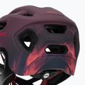 Detská cyklistická prilba UVEX React Fullface Jr cranberry matt 8