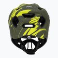 Detská cyklistická prilba UVEX React Fullface Jr dark olive matt 4